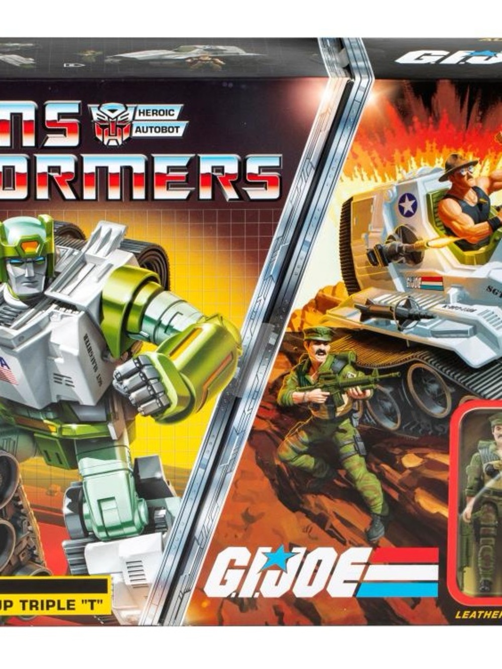 Transformers G.I. Joe KUP Triple "T" Leatherneck SGT. Slaughter SEALED